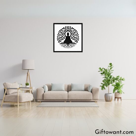 Buddha Tree Wall Art - Image 3
