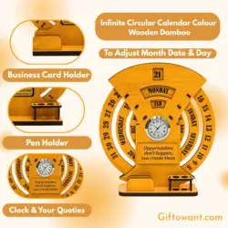 Calendar with clock_001